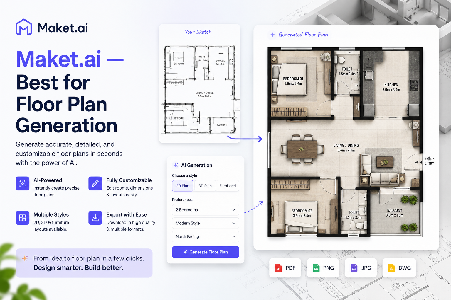 Maket.ai — Best for Floor Plan Generation