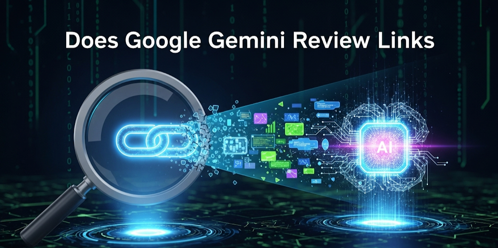 does google gemini review links​