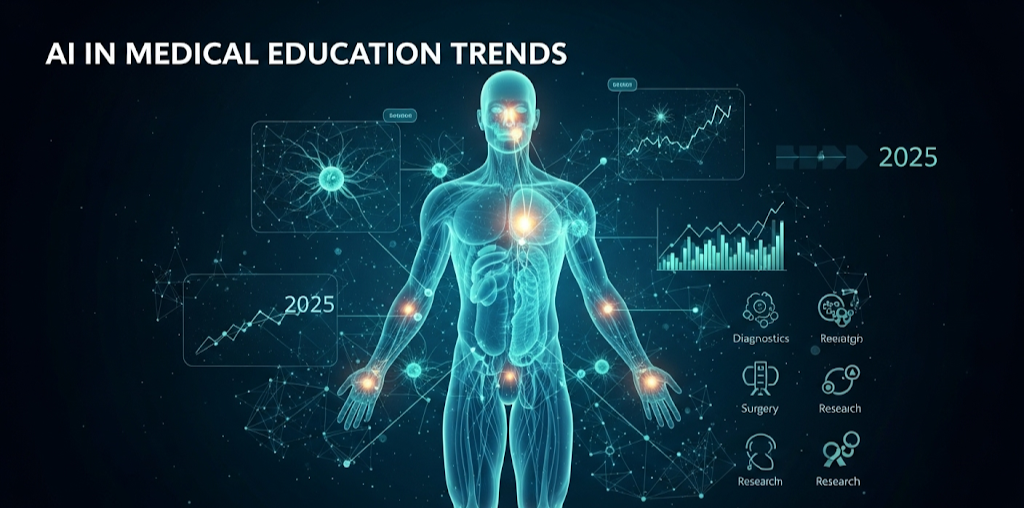 AI in Medical Education Trends 2025: Revolutionizing Learning for Healthcare Professionals
