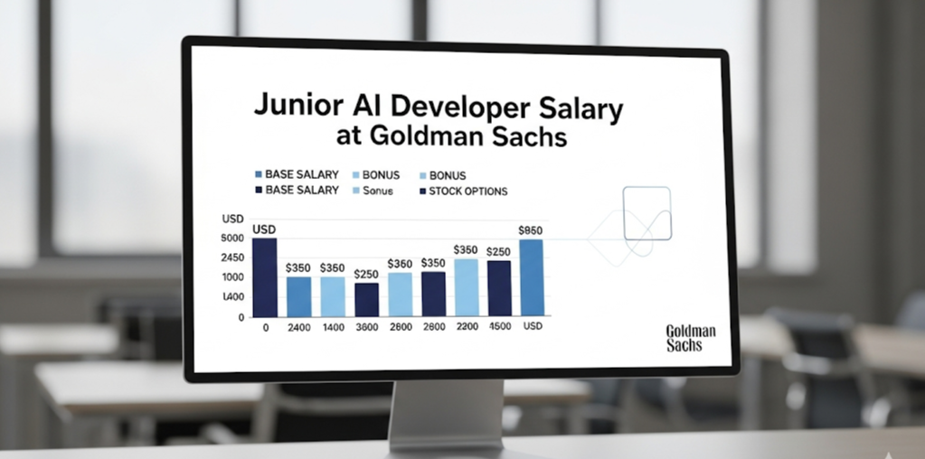Junior AI Developer Salary at Goldman Sachs: What to Expect for New Graduates