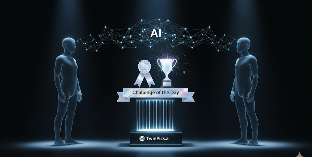 TwinPics.ai Image Challenge of the Day: Building Skills Through Community-Driven AI Challenges