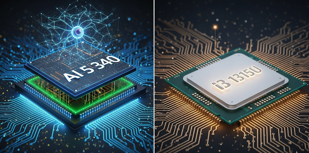 AI 5 340 vs i3 1315U: The Ultimate 2025 Laptop CPU Comparison