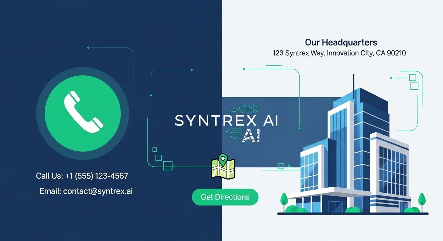 Syntrex AI Headquarters Phone Number USA 2025: Verified Info, Location & Support Tips