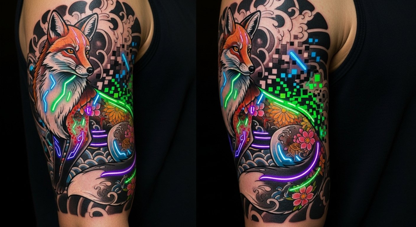 Fox Tattoo – AI: How Artificial Intelligence is Shaping the Future of Tattoo Design