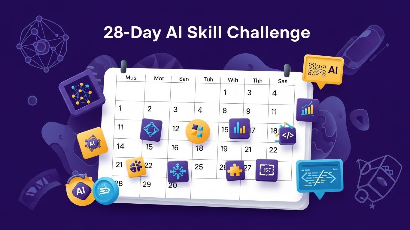 AI Mastery Plan 28-Day Challenge for 40: Unlock Your AI Potential in Just One Month
